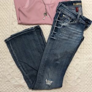 Stella Buckle Bootcut Jeans